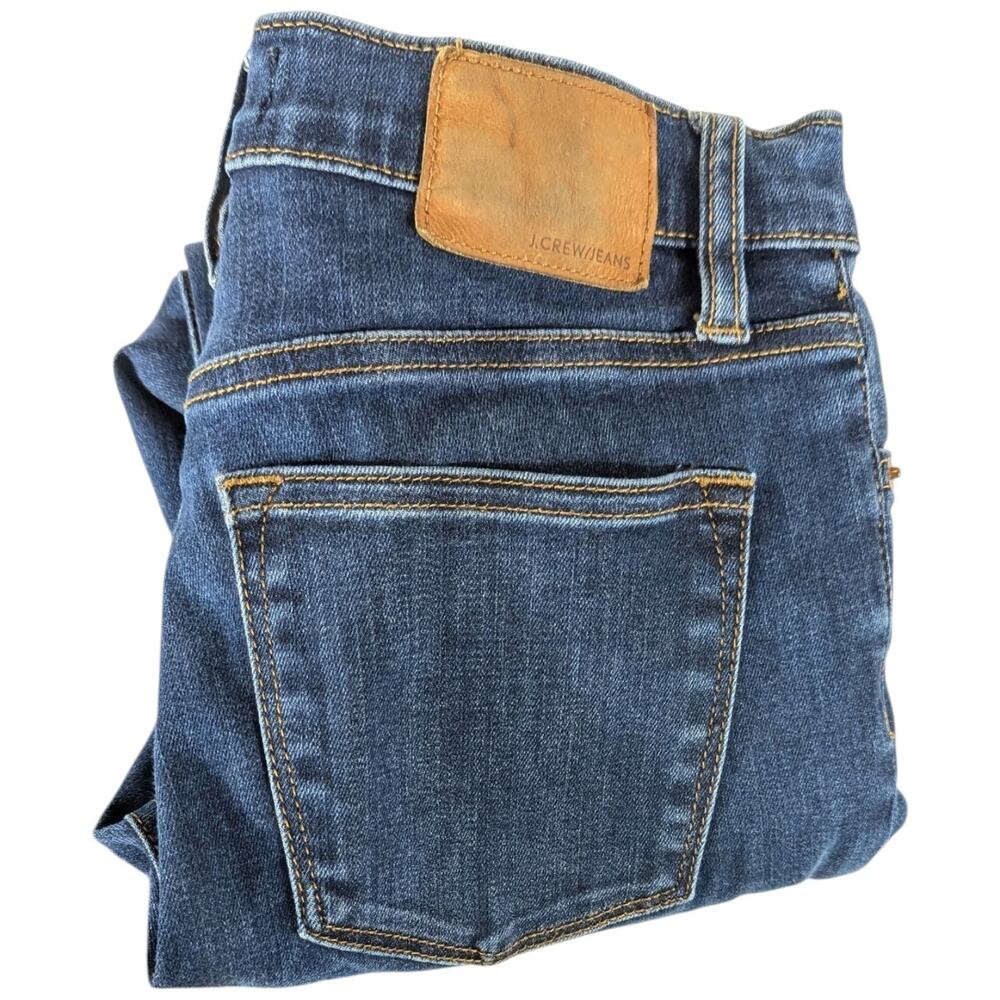 J Crew 9 Degree Toothpick Jeans Womens sz 26 Blue Denim (Measures 29x27)